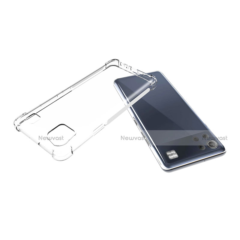 Ultra-thin Transparent TPU Soft Case Cover for LG K92 5G Clear