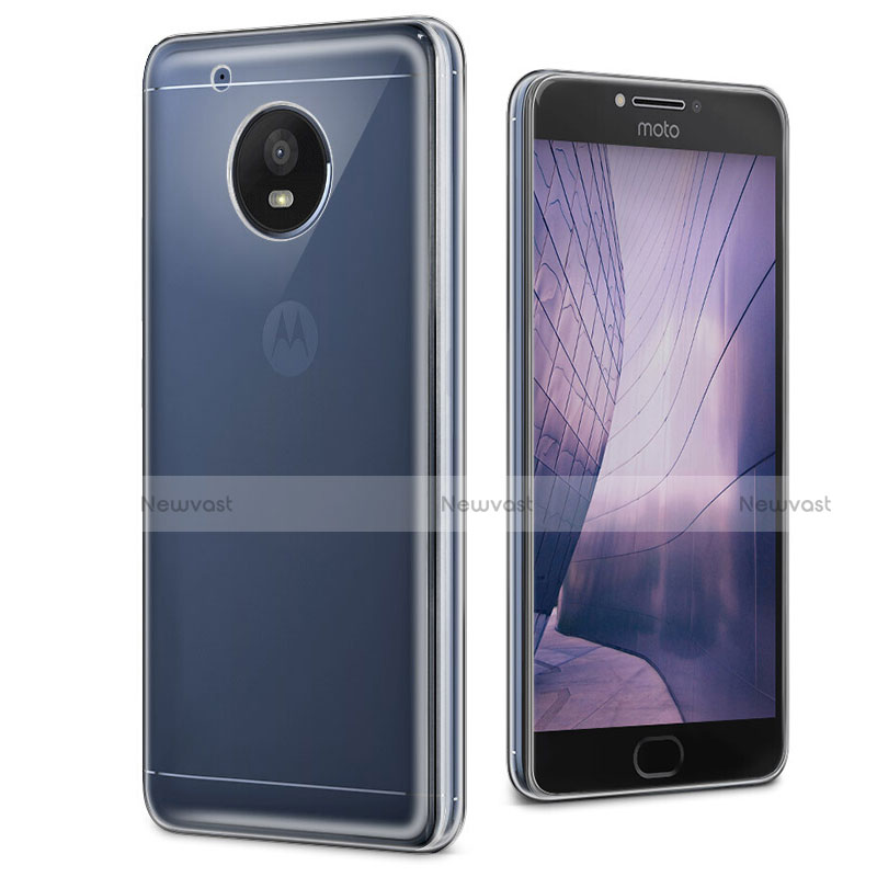 Ultra-thin Transparent TPU Soft Case Cover for Motorola Moto E4 Plus Clear