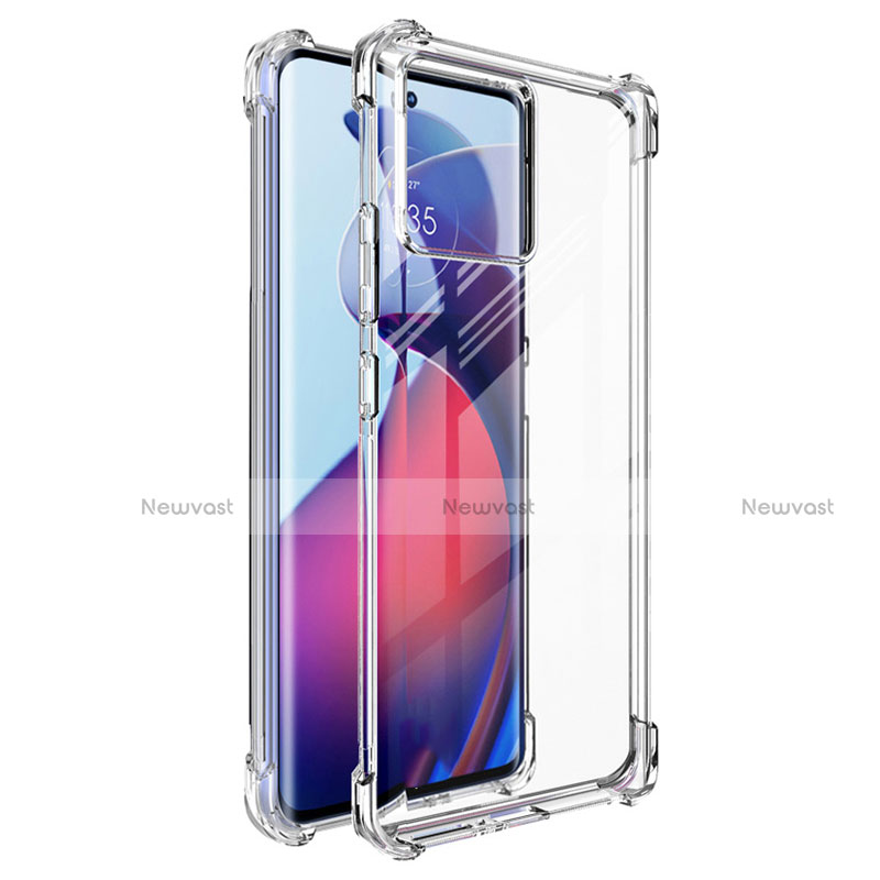 Ultra-thin Transparent TPU Soft Case Cover for Motorola Moto Edge 30 Ultra 5G Clear