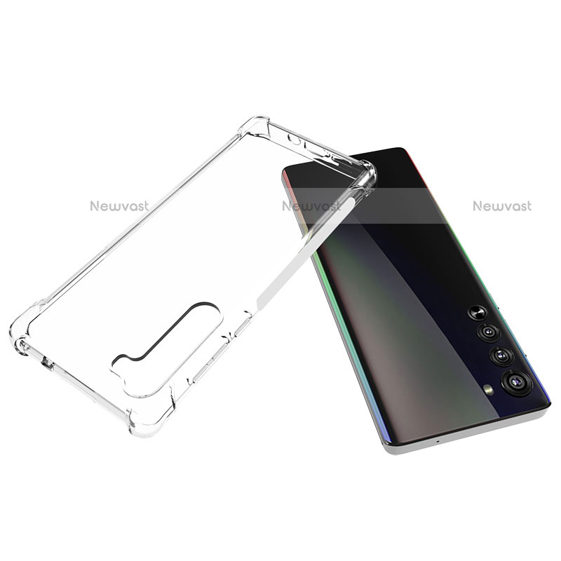 Ultra-thin Transparent TPU Soft Case Cover for Motorola Moto Edge Clear