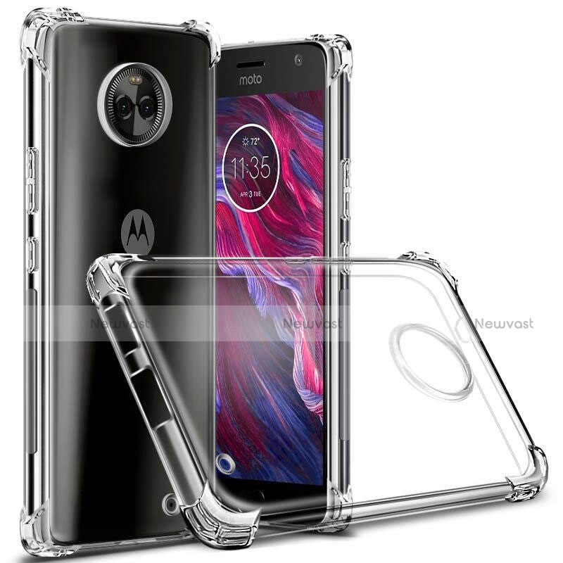 Ultra-thin Transparent TPU Soft Case Cover for Motorola Moto X4 Clear