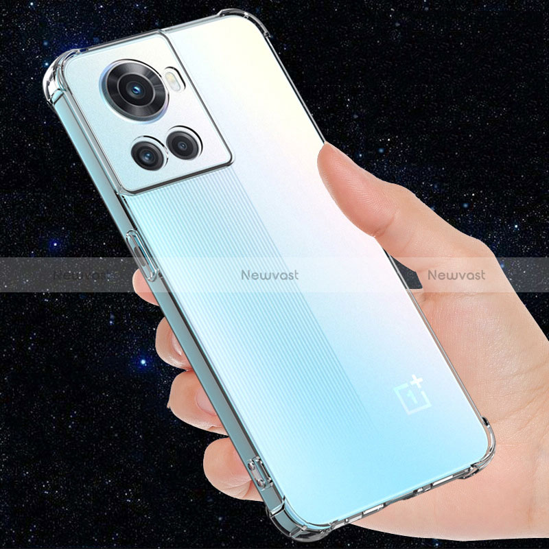 Ultra-thin Transparent TPU Soft Case Cover for OnePlus 10R 5G Clear