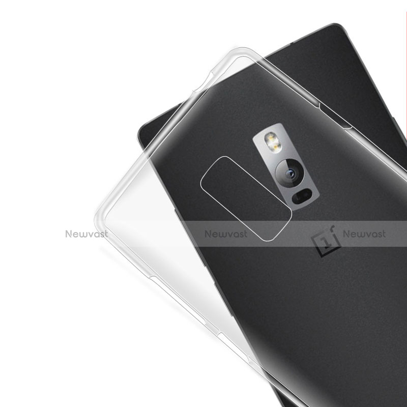 Ultra-thin Transparent TPU Soft Case Cover for OnePlus 2 Clear