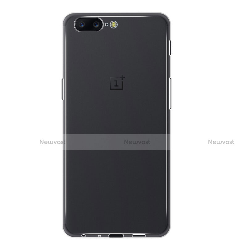 Ultra-thin Transparent TPU Soft Case Cover for OnePlus 5 Clear