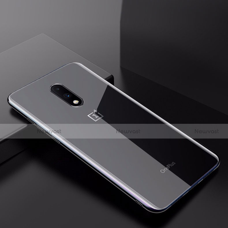 Ultra-thin Transparent TPU Soft Case Cover for OnePlus 7 Clear