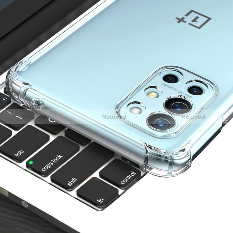 Ultra-thin Transparent TPU Soft Case Cover for OnePlus 9R 5G Clear