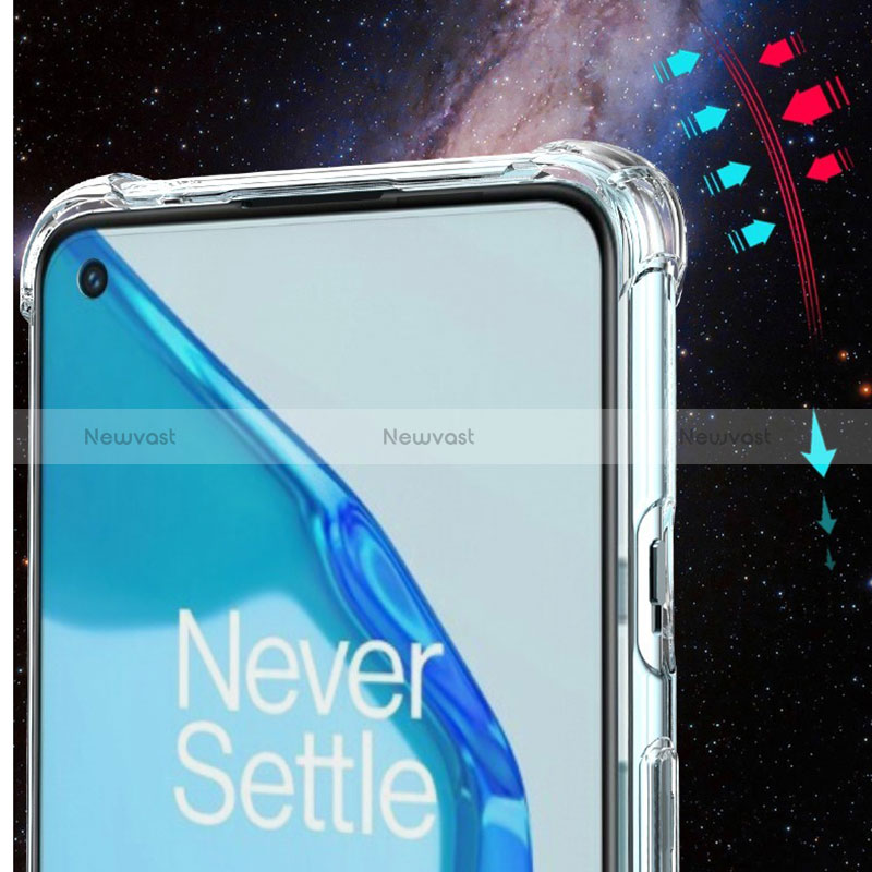 Ultra-thin Transparent TPU Soft Case Cover for OnePlus 9R 5G Clear