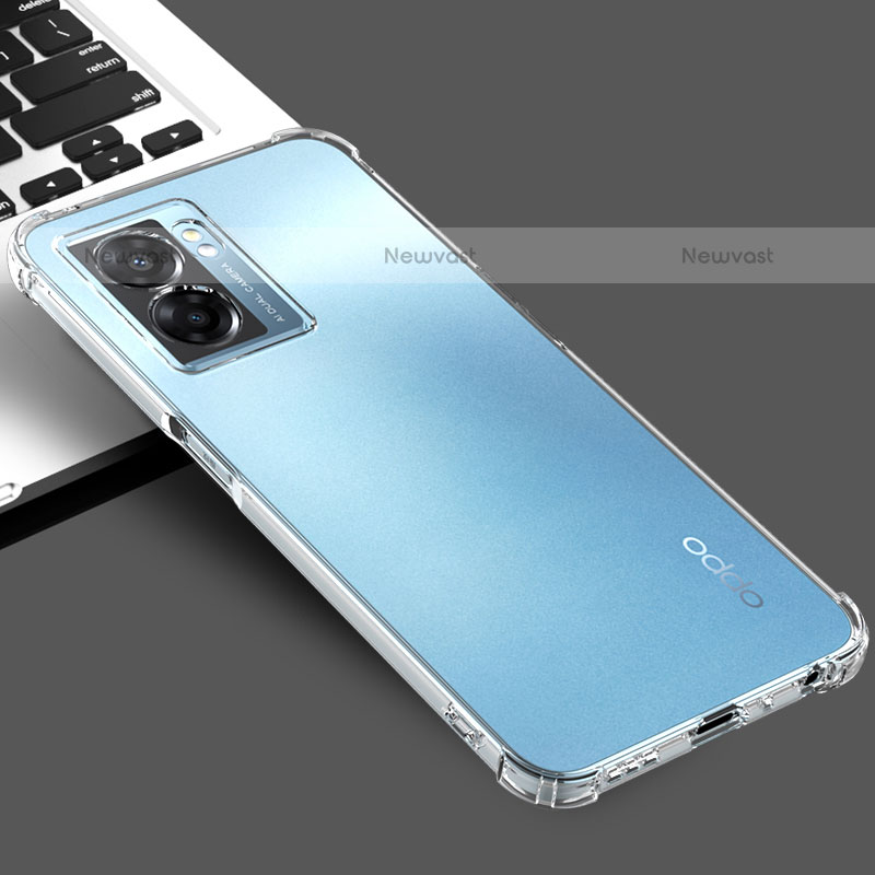 Ultra-thin Transparent TPU Soft Case Cover for OnePlus Nord N300 5G Clear