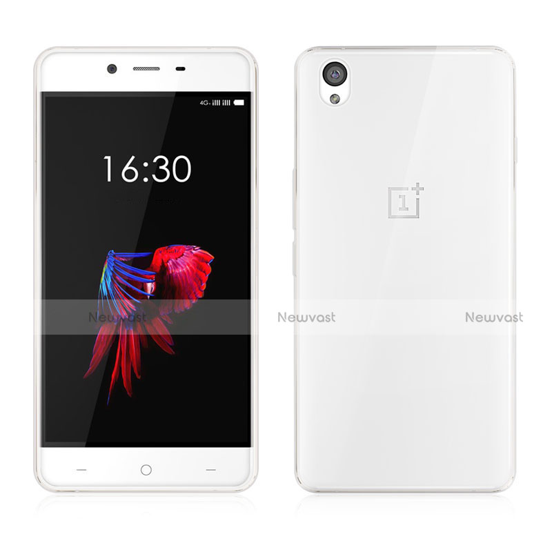 Ultra-thin Transparent TPU Soft Case Cover for OnePlus X Clear