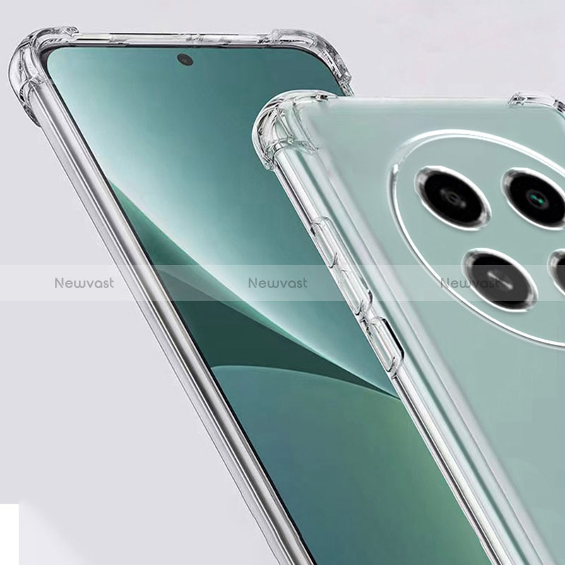 Ultra-thin Transparent TPU Soft Case Cover for Oppo A2 Pro 5G Clear