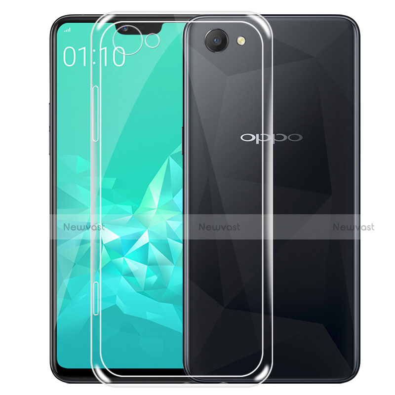 Ultra-thin Transparent TPU Soft Case Cover for Oppo A3 Clear