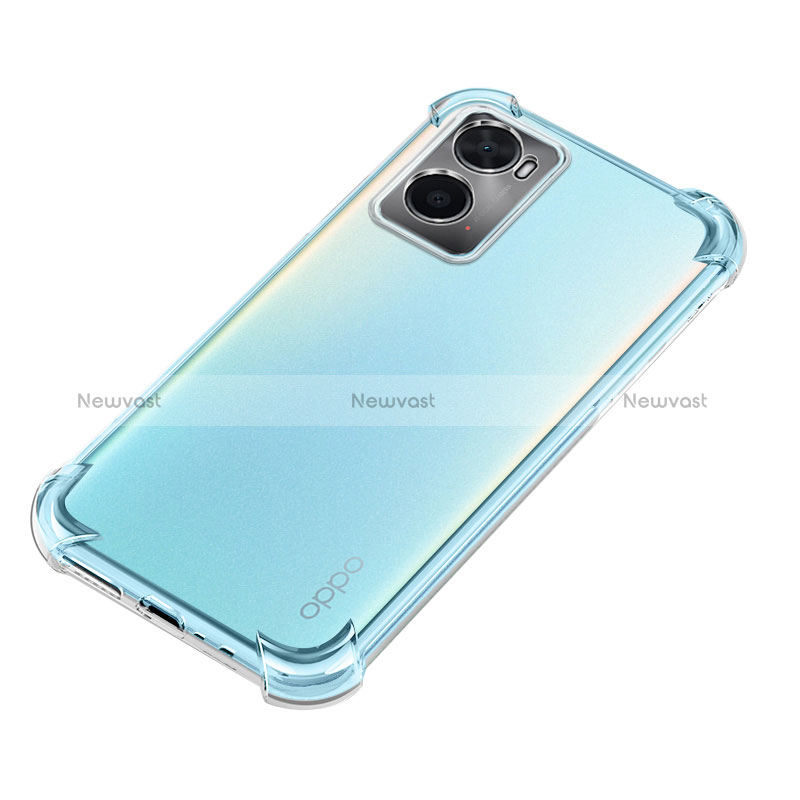 Ultra-thin Transparent TPU Soft Case Cover for Oppo A57 4G Clear