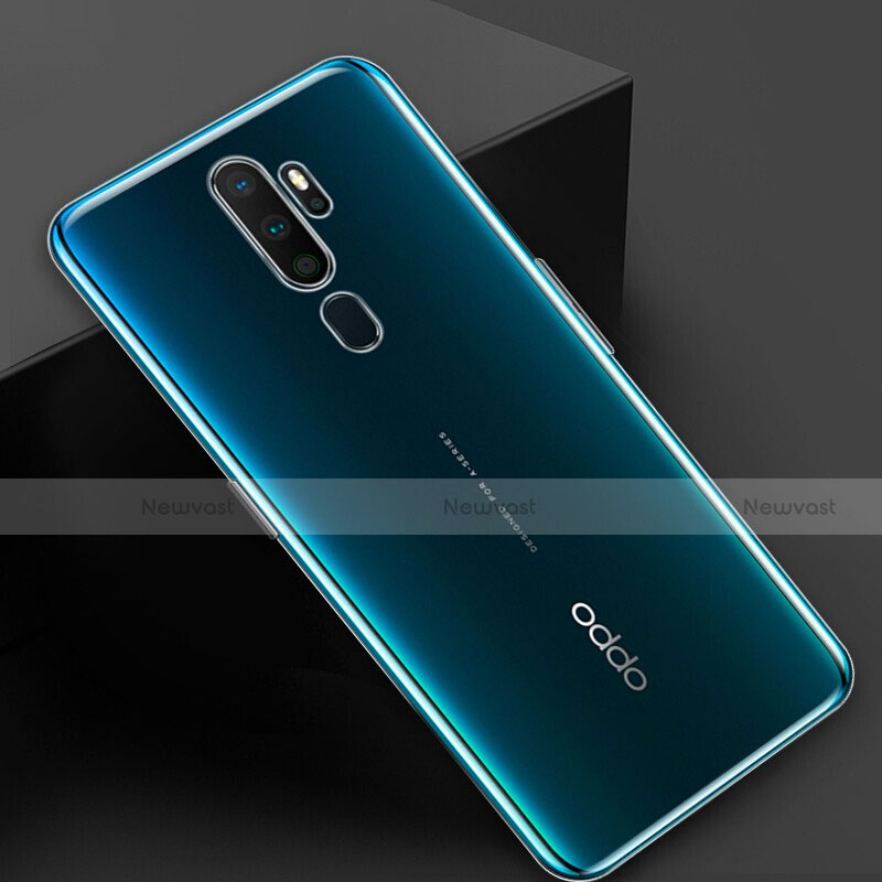 Ultra-thin Transparent TPU Soft Case Cover for Oppo A9 (2020) Clear