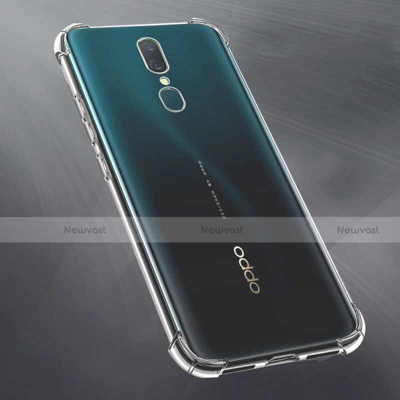 Ultra-thin Transparent TPU Soft Case Cover for Oppo A9 Clear