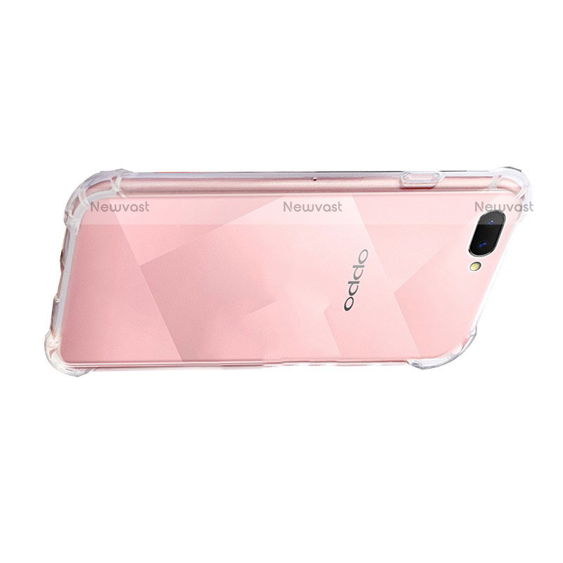 Ultra-thin Transparent TPU Soft Case Cover for Oppo AX5 Clear