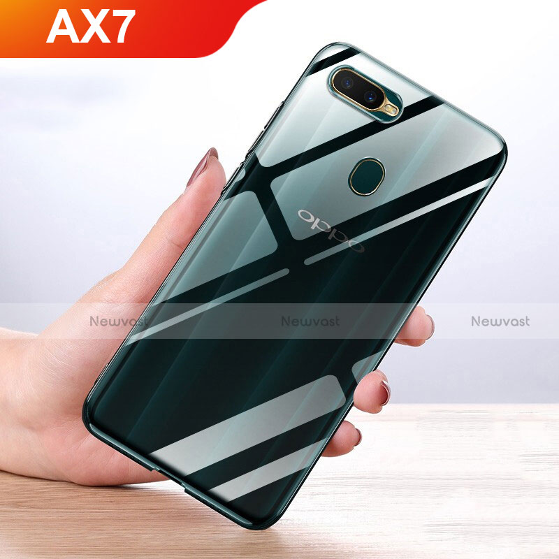 Ultra-thin Transparent TPU Soft Case Cover for Oppo AX7 Clear