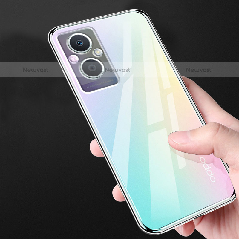 Ultra-thin Transparent TPU Soft Case Cover for Oppo F21 Pro 5G Clear