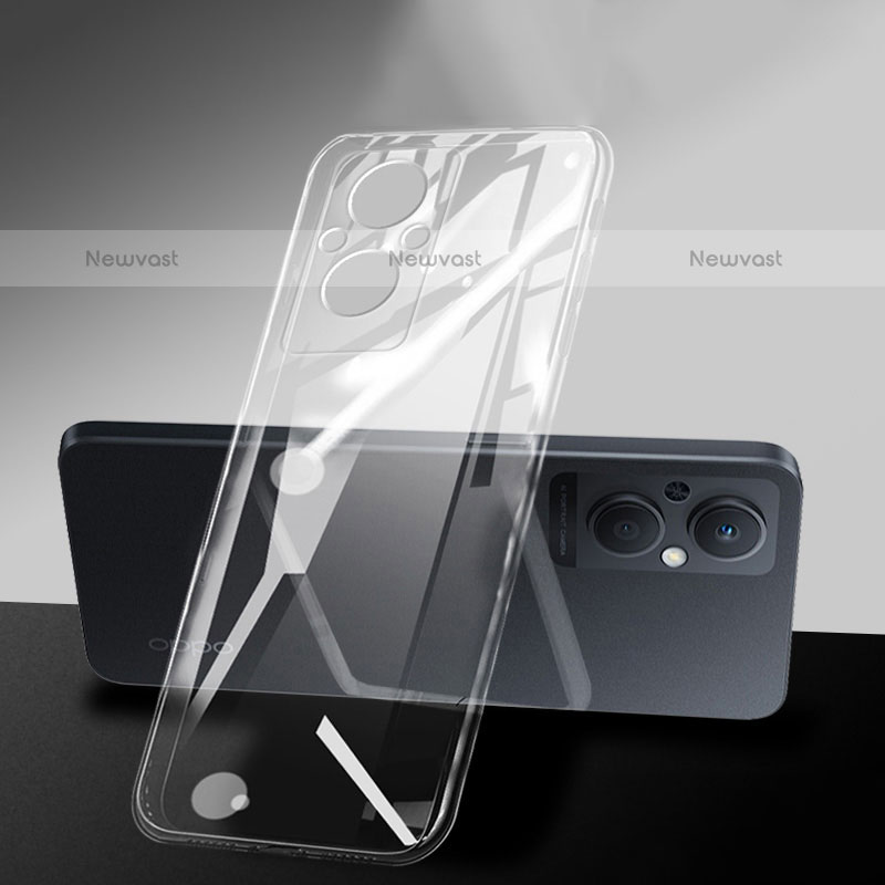 Ultra-thin Transparent TPU Soft Case Cover for Oppo F21 Pro 5G Clear