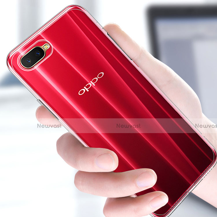 Ultra-thin Transparent TPU Soft Case Cover for Oppo K1 Clear