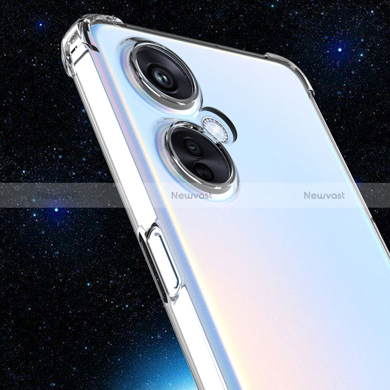 Ultra-thin Transparent TPU Soft Case Cover for Oppo K11x 5G Clear