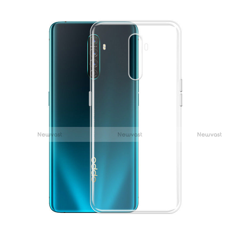 Ultra-thin Transparent TPU Soft Case Cover for Oppo Reno Ace Clear