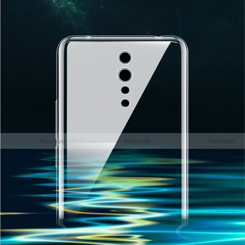 Ultra-thin Transparent TPU Soft Case Cover for Oppo Reno Z Clear