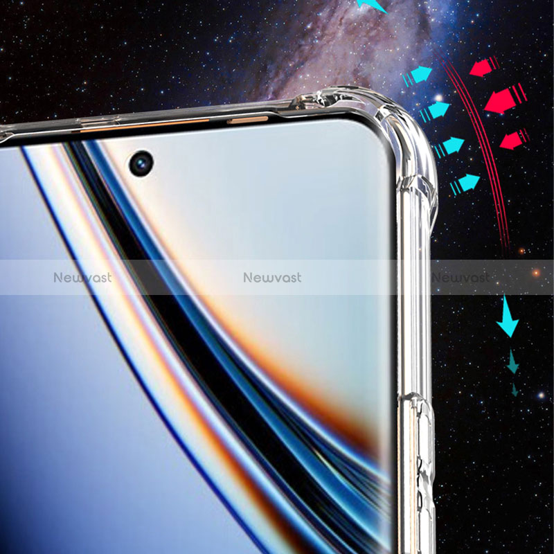 Ultra-thin Transparent TPU Soft Case Cover for Realme 11 Pro 5G Clear