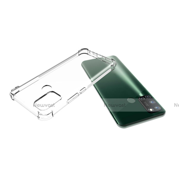 Ultra-thin Transparent TPU Soft Case Cover for Realme 7i Clear