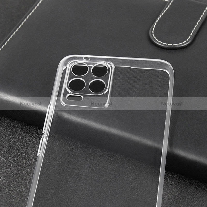 Ultra-thin Transparent TPU Soft Case Cover for Realme 8 4G Clear