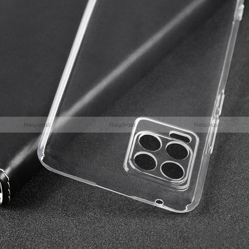 Ultra-thin Transparent TPU Soft Case Cover for Realme 8 Pro Clear