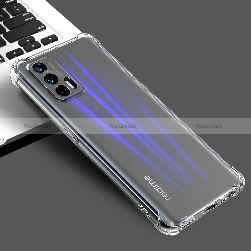 Ultra-thin Transparent TPU Soft Case Cover for Realme GT 5G Clear