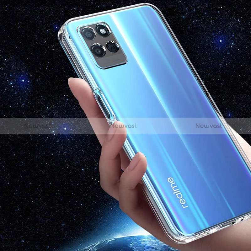 Ultra-thin Transparent TPU Soft Case Cover for Realme V11 5G Clear