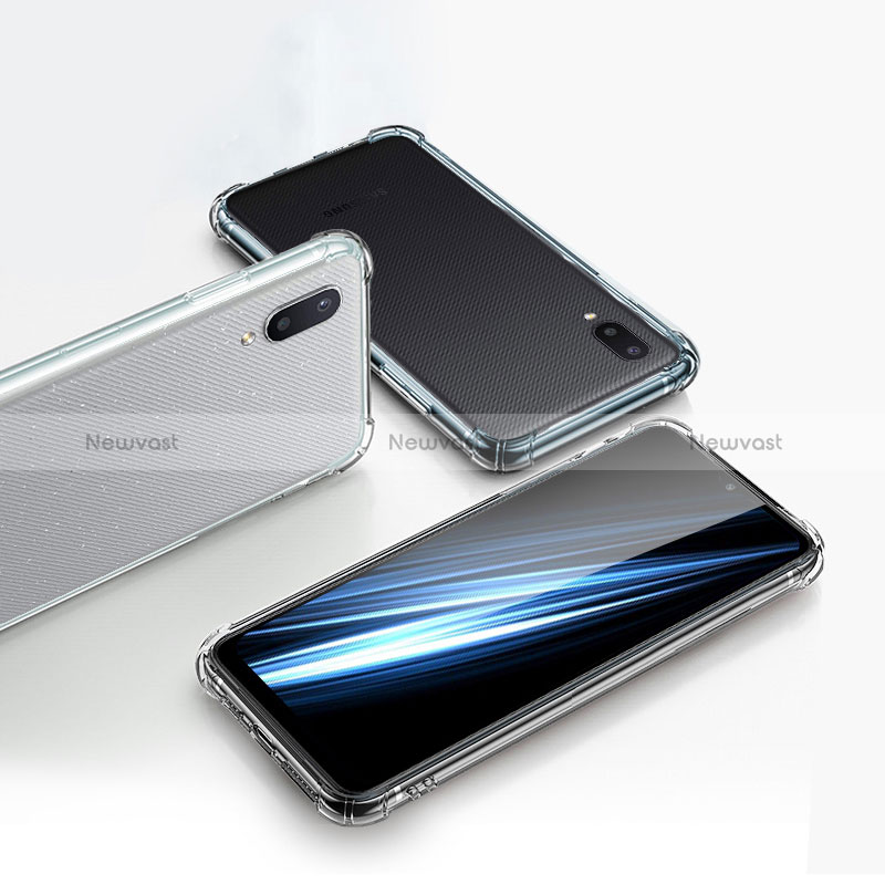 Ultra-thin Transparent TPU Soft Case Cover for Samsung Galaxy A02 Clear