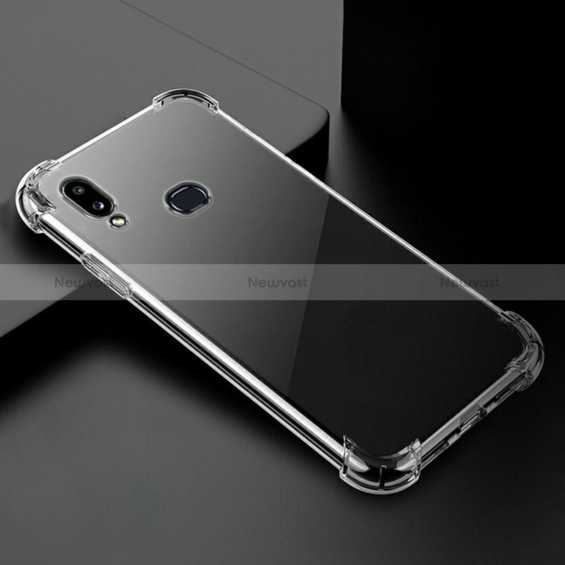 Ultra-thin Transparent TPU Soft Case Cover for Samsung Galaxy A10s Clear