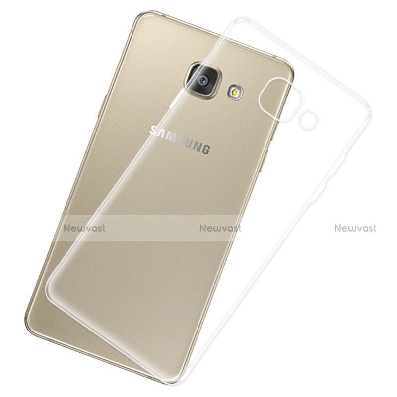 Ultra-thin Transparent TPU Soft Case Cover for Samsung Galaxy A3 (2017) SM-A320F Clear