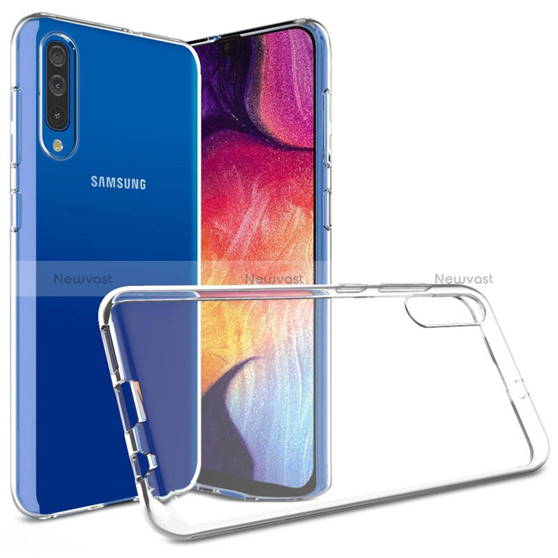 Ultra-thin Transparent TPU Soft Case Cover for Samsung Galaxy A50S Clear