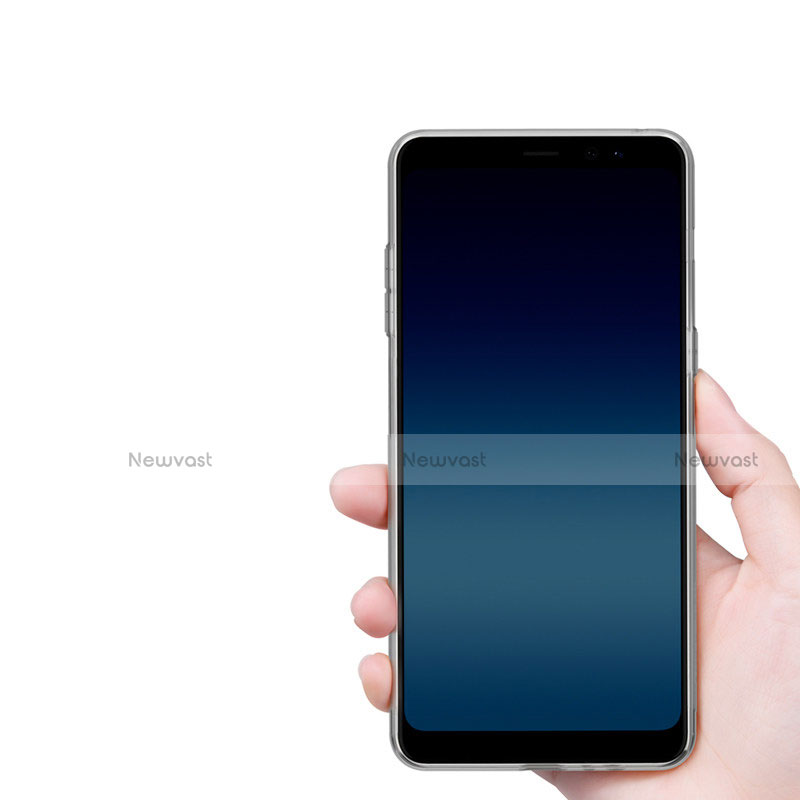 Ultra-thin Transparent TPU Soft Case Cover for Samsung Galaxy A8 (2018) A530F Clear