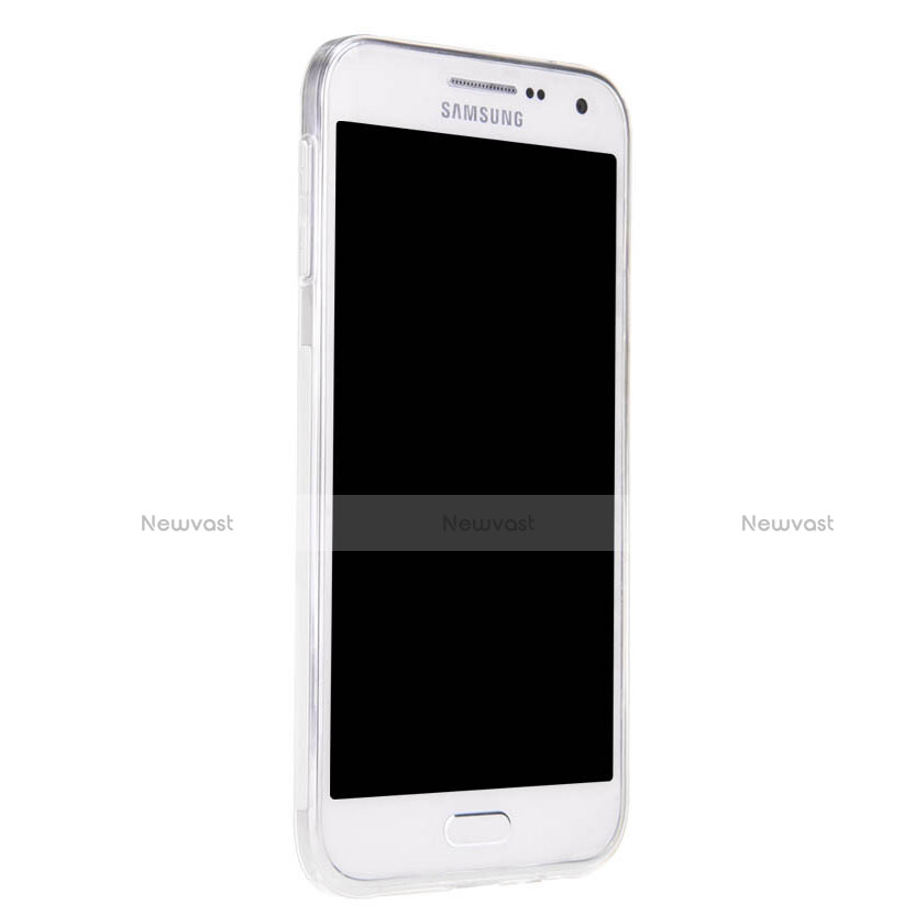 Ultra-thin Transparent TPU Soft Case Cover for Samsung Galaxy E5 SM-E500F E500H Clear