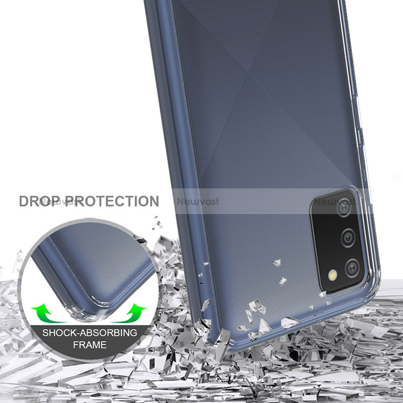 Ultra-thin Transparent TPU Soft Case Cover for Samsung Galaxy F02S SM-E025F Clear