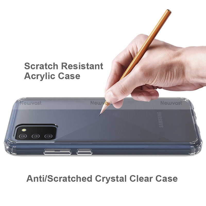 Ultra-thin Transparent TPU Soft Case Cover for Samsung Galaxy F02S SM-E025F Clear