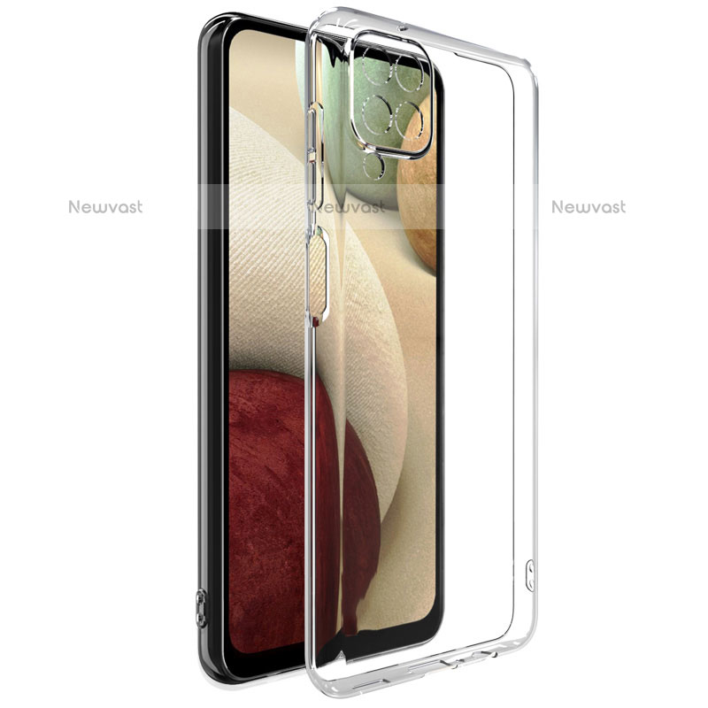 Ultra-thin Transparent TPU Soft Case Cover for Samsung Galaxy F12 Clear