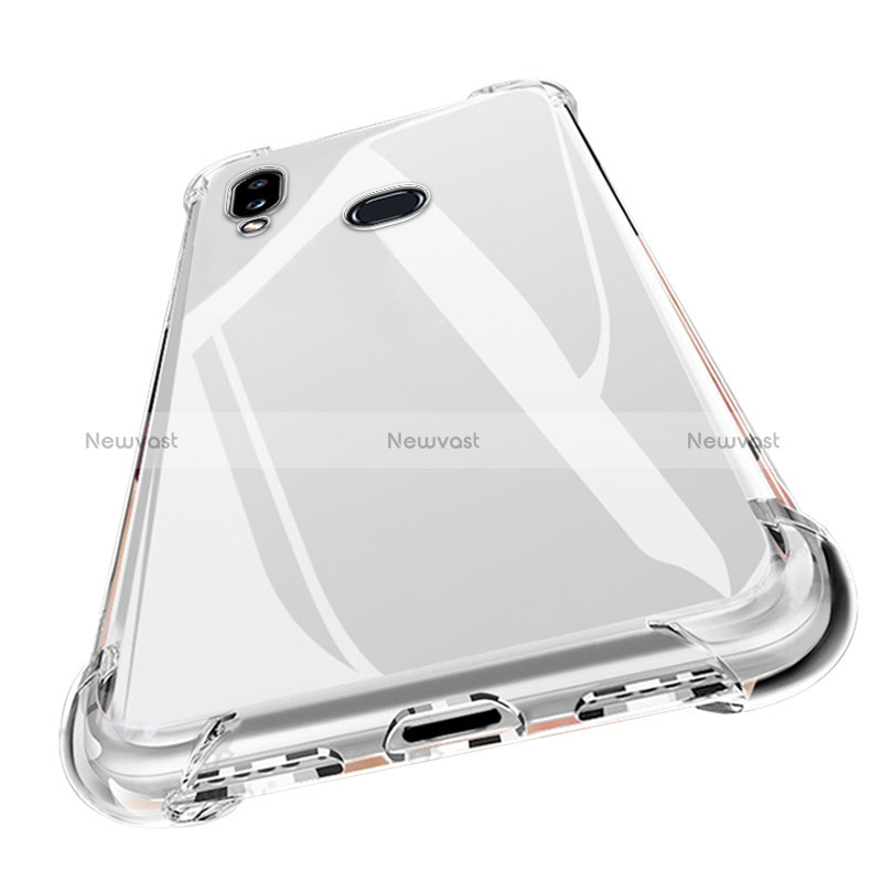 Ultra-thin Transparent TPU Soft Case Cover for Samsung Galaxy M01s Clear