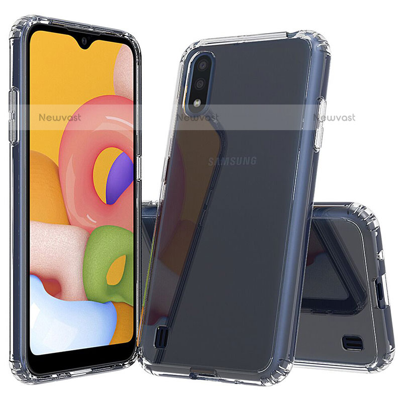 Ultra-thin Transparent TPU Soft Case Cover for Samsung Galaxy M10 Clear