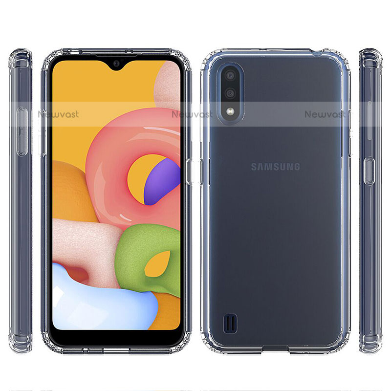 Ultra-thin Transparent TPU Soft Case Cover for Samsung Galaxy M10 Clear