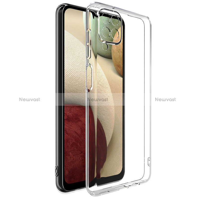 Ultra-thin Transparent TPU Soft Case Cover for Samsung Galaxy M12 Clear