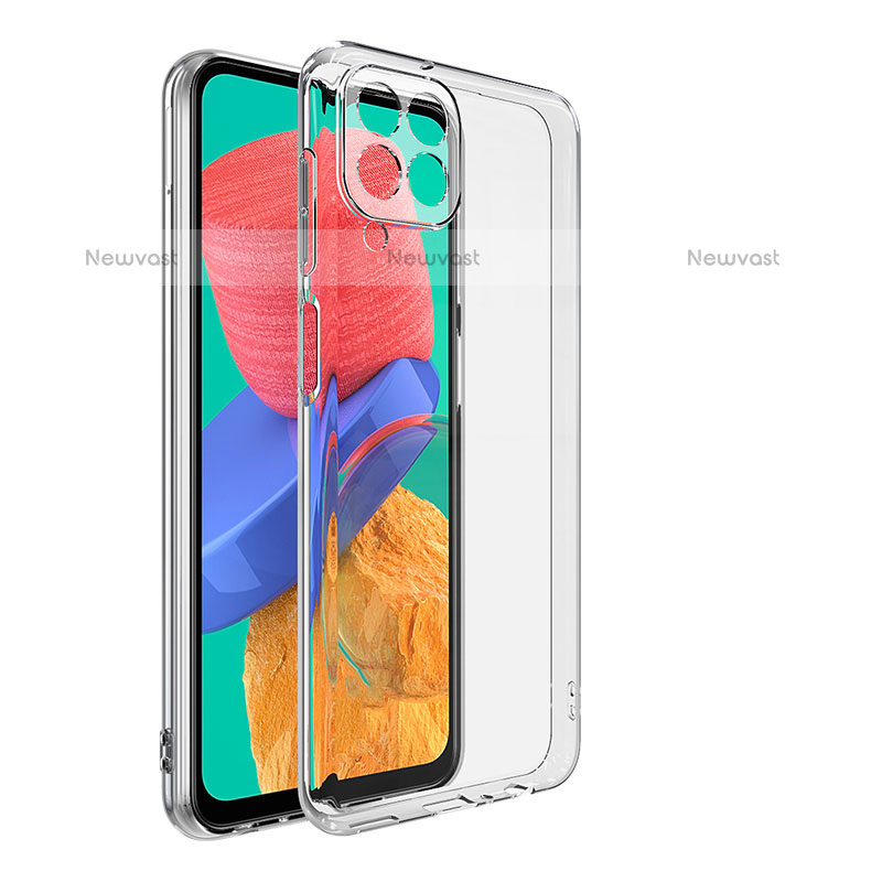 Ultra-thin Transparent TPU Soft Case Cover for Samsung Galaxy M33 5G Clear