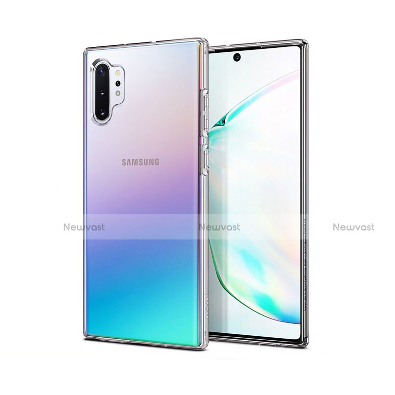 Ultra-thin Transparent TPU Soft Case Cover for Samsung Galaxy Note 10 Plus 5G Clear