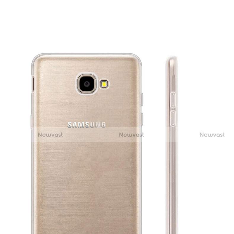 Ultra-thin Transparent TPU Soft Case Cover for Samsung Galaxy On7 (2016) G6100 Clear