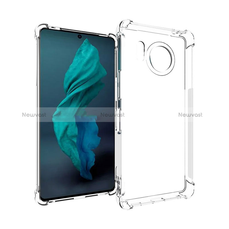Ultra-thin Transparent TPU Soft Case Cover for Sharp Aquos R8s Clear