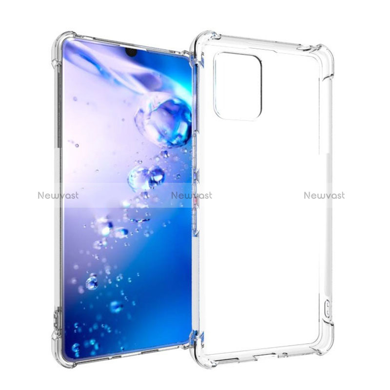 Ultra-thin Transparent TPU Soft Case Cover for Sharp Aquos Zero6 Clear